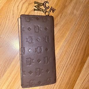 Brown MCM wallet
